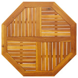 Table Top 90x90x2.2 cm Octagonal Solid Wood Acacia 4004263