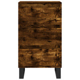 Sideboard Smoked Oak 40x35x70 cm Engineered Wood 831105