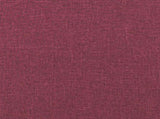 Massage Chair Wine Red Fabric 348123