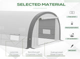6 x 3 Polytunnel Greenhouse with Upgraded Structure, Mesh Door and Windows, 15 Plant Labels, T3398P310879