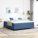 Bed Frame Blue 180 x 200 cm Corduroy fabric 42006985
