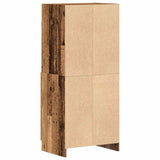 Kitchen Cabinet Old Wood 57x41.5x131.5 cm Engineered Wood 860128