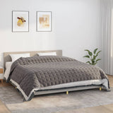 Weighted Blanket Grey 235x290 cm 11 kg Fabric 350786