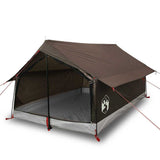 Camping Tent 2-Person Brown Waterproof 4009622