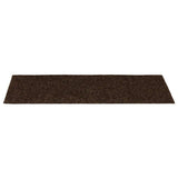 Stair Mats Self-adhesive 30 pcs 60x25 cm Brown Rectangular 3365709