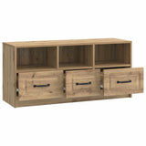 TV Cabinet Artisan Oak 102 x 34.5 x 47 cm Engineered Wood 895834