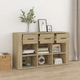 Sideboard Sonoma Oak 100x30x59.5 cm Engineered Wood 821007