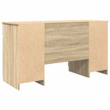 Desk with Drawer Sonoma oak 140 x 49 x 76 cm Engineered wood 3328509