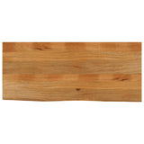Table Top Live Edge 140x60x3.8 cm Solid Wood Mango 370601