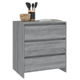 Sideboard Grey Sonoma 70x41x75 cm Engineered Wood 813006