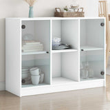 Sideboard White 102x37x75.5 cm Engineered Wood 3295871