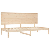Day Bed without Mattress 80x200 cm Solid Wood Pine 3108137