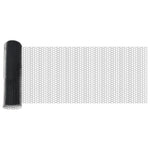 ZNTS Hexagon Fence Grey 0.4x100 m Steel 42005590