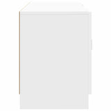 TV Cabinet High Gloss White 102 x 34.5 x 47 cm Engineered Wood 895849