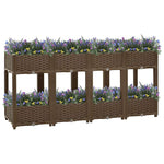 Raised Bed 160x40x71 cm Polypropylene 316522