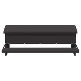 Chicken Treadle Feeder Black 75 x 53 x 20.5 cm 874675
