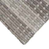 Tea Table Grey 50x50x47 cm Poly Rattan 46252