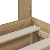 Bed Frame with Storage and Headboard Artisan Oak 180 x 200 cm 3445824