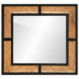 Bathroom Mirror 60x1x55 cm Solid Wood Acacia 372750