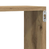 Wall Shelf 4 pcs Artisan oak 80 x 15 x 26 cm Engineered wood 862642