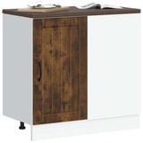 Kitchen Base Cabinet Lucca Smoked Oak Engineered Wood 854313