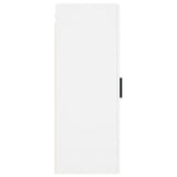 Wall Mounted Cabinet White 34.5x34x90 cm 828924