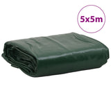 ZNTS Tarpaulin Green 5x5 m 600 /m² 156054