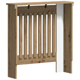 Radiator Cover Artisan Oak 78 x 19 x 81.5 cm Engineered Wood 884101