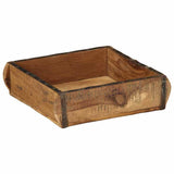 Tray 4 pcs Brown 29 x 31 x 10 cm Solid Reclaim Wood 4019616