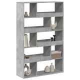 Bookcase Concrete Grey 100x33x156.5 cm Engineered Wood 3309342