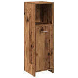 Bathroom Cabinet Old Wood 30x30x95 cm Engineered Wood 856033