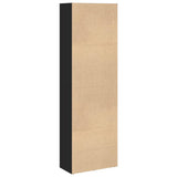 Bookcase Black 60x30x189 cm Engineered Wood 857918