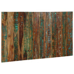 ZNTS Headboard Multicolour 140 cm Solid Wood Reclaimed 4017501