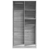Wardrobe Grey Sonoma 100x50x200 cm Engineered Wood 3307770