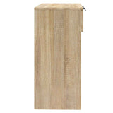 Console Table Sonoma Oak 90x36x75 cm Engineered Wood 811334