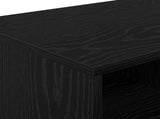 Bed Cabinet 2 pcs Black Oak 66 x 33 x 48 cm Engineered Wood 893724