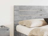 Headboard Concrete Grey Engineered wood 888192