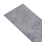 PVC Flooring Planks 5.02 m 2 mm Self-adhesive Cement Grey 146558