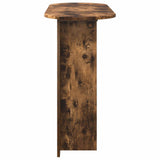 Console Table Smoked Oak 100 x 39.5 x 75 cm Engineered Wood 8001154