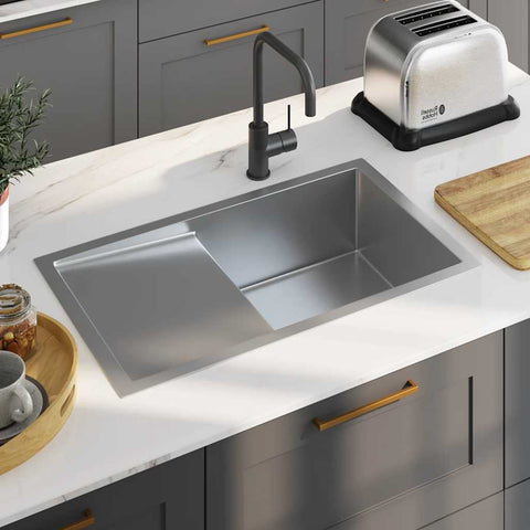 Handmade Kitchen Sink Stainless Steel 51520