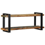 ZNTS Wall Shelf Multicolour Solid Wood Reclaimed 4017489