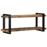 ZNTS Wall Shelf Multicolour Solid Wood Reclaimed 4017489