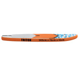 Inflatable Stand Up Paddle Board TRITON 305 x 76 x 15 cm Blue 42039115