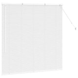Venetian Blind White 130 x 135 cm 25 mm Aluminium 42005979