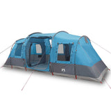 Camping Tent Tunnel 4-Person Blue Waterproof 4009411