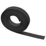 Garden Edging 25 m 10 cm PE Black 42036846