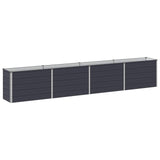 Raised Garden Bed Anthracite 320 x 40 x 55 cm cold-rolled steel 8006268