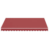 Awning Replacement Fabric Burgundy Red 3x2.5 m Polyester 311965