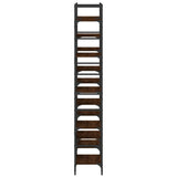 Bookshelf Brown Oak 127.5x28.5x172.5 cm Engineered Wood 838872