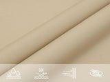 Sunshade Sail Oxford Fabric Rectangular 6x7 m Beige 135167